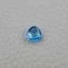 Topazio Azzurro Blu Svizzero Taglio Trillione Piatto Briollette Sfacettata Fatto a Mano 9X9X5mm 3,95 Carati 1pz