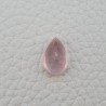 Quarzo Rosa Naturale Taglio Goccia Sfaccettato a Mano Gemma Sciolta 14X9X7mm 4,85 Carati 1pz
