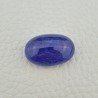 Tanzanite Naturale Forma Ovale Piatto Cabochon Liscio Fatto a Mano 16X24X10mm 35,90 Carati 1pz