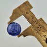 Tanzanite Naturale Forma Tondo Piatto Cabochon Liscio Fatto a Mano 14X14X08mm 13,95 Carati 1pz