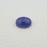 Tanzanite Naturale Forma Ovale Piatto Cabochon Liscio Fatto a Mano 15X11X7mm 12,65 Carati 1pz