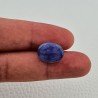 Tanzanite Naturale Forma Ovale Piatto Cabochon Liscio Fatto a Mano 15X11X7mm 12,65 Carati 1pz