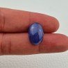 Tanzanite Naturale Forma Ovale Piatto Cabochon Liscio Fatto a Mano 18X12X8mm 17,30 Carati 1pz