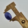 Tanzanite Naturale Forma Ovale Piatto Cabochon Liscio Fatto a Mano 18X12X8mm 17,30 Carati 1pz