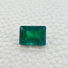 Quarzo Doppietta Esmeraldo Taglio Smeraldo Ottagono Sfaccettata a Mano Gemma Sciolta 14X10X8mm 9,30 Carati 1pz