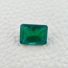 Quarzo Doppietta Esmeraldo Taglio Smeraldo Ottagono Sfaccettata a Mano Gemma Sciolta 13X10X6mm 6,55 Carati 1pz