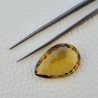 Quarzo Birra Naturale Taglio Goccia Sfaccettato a Mano Gemma Sciolta 20X30X8,5mm 29,00 Carati 1pz