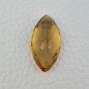 Quarzo Birra Naturale Taglio Marquise Sfaccettato a Mano Gemma Sciolta 16X31X9,5mm 25 Carati 1pz