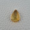 Quarzo Citrino Naturale Taglio Goccia Sfaccettata a Mano Gemma Sciolta 12X18X7mm 9,95 Carati 1pz