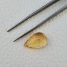 Quarzo Citrino Naturale Taglio Goccia Sfaccettata a Mano Gemma Sciolta 12X18X7mm 9,95 Carati 1pz