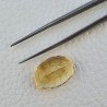 Quarzo Citrino Naturale Taglio Ovale Sfaccettata a Mano Gemma Sciolta 14X20X10mm 19,35 Carati 1pz