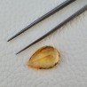 Quarzo Citrino Naturale Taglio Goccia Sfaccettata a Mano Gemma Sciolta 14X21X7mm 11,35 Carati 1pz