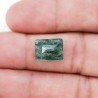 Quarzo Doppietta Esmeraldo Taglio Smeraldo Ottagono Sfaccettata a Mano Gemma Sciolta 12X9X7mm 6,15 Carati 1pz