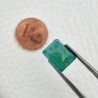 Quarzo Doppietta Esmeraldo Taglio Smeraldo Ottagono Sfaccettata a Mano Gemma Sciolta 12X9X7mm 6,15 Carati 1pz