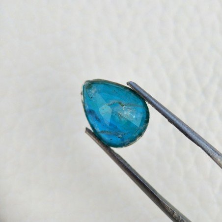 Quarzo Doppietta Esmeraldo Taglio Goccia Sfaccettata a Mano Gemma Sciolta 13X10X6mm 5,00 Carati 1pz