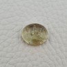Tormalina Verde Naturale Forma Ovale Piatto Cabochon Liscio Fatto a Mano 15X12X7mm 11,95 Carati 1pz