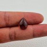 Tormalina Rosa Rubellite Naturale Forma Goccia Piatto Cabochon Liscio Fatto a Mano 14X11X5mm 7,05 ct