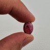 Tormalina Rosa Rubellite Naturale Forma Ovale Piatto Cabochon Liscio Fatto a Mano 12X9X5mm 5,30ct