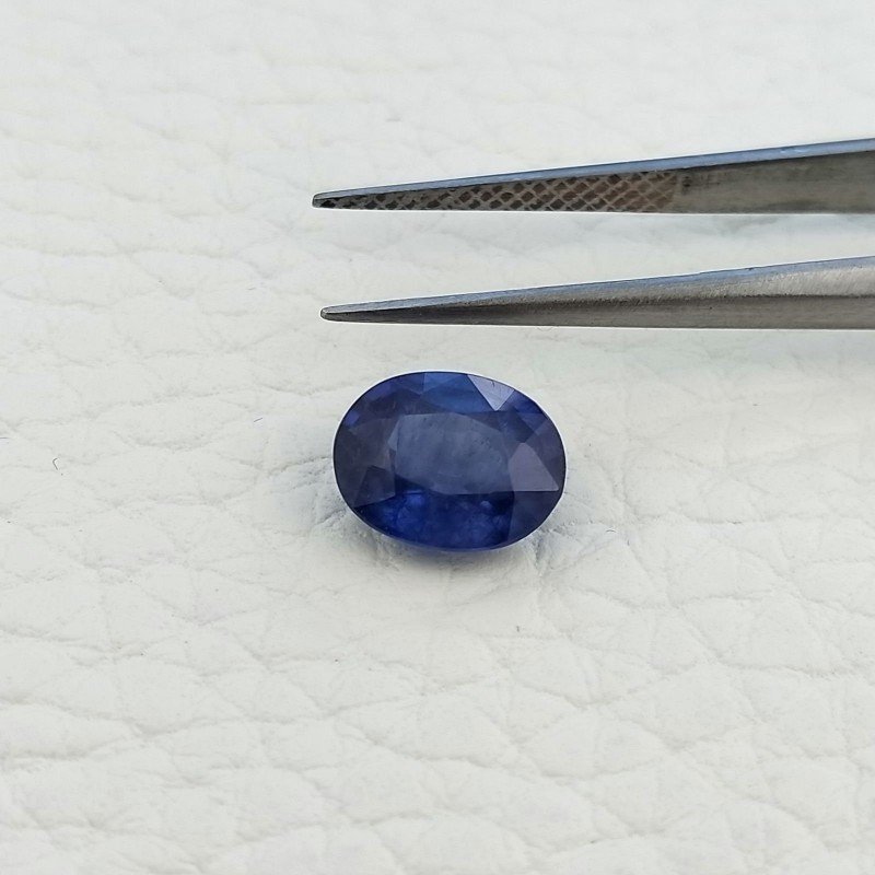 Zaffiro Naturale Trattato Taglio Ovale Sfaccettato a Mano Gemma Sciolta 9X7X4mm 2,40 Carati 1pz Zaffiro Naturale Trattato Taglio Ovale Sfaccettato a Mano Gemma Sciolta 9X7X4mm 2,40 Carati 1pz
