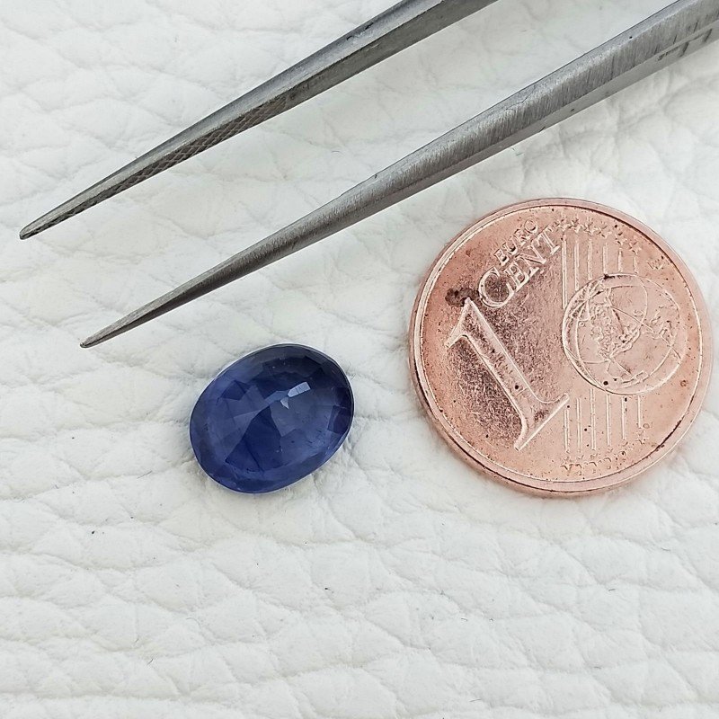 Zaffiro Naturale Trattato Taglio Ovale Sfaccettato a Mano Gemma Sciolta 9X7X4mm 2,40 Carati 1pz Zaffiro Naturale Trattato Taglio Ovale Sfaccettato a Mano Gemma Sciolta 9X7X4mm 2,40 Carati 1pz