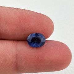 Zaffiro Naturale Trattato Taglio Ovale Sfaccettato a Mano Gemma Sciolta 9X7X4mm 2,40 Carati 1pz Zaffiro Naturale Trattato Taglio Ovale Sfaccettato a Mano Gemma Sciolta 9X7X4mm 2,40 Carati 1pz