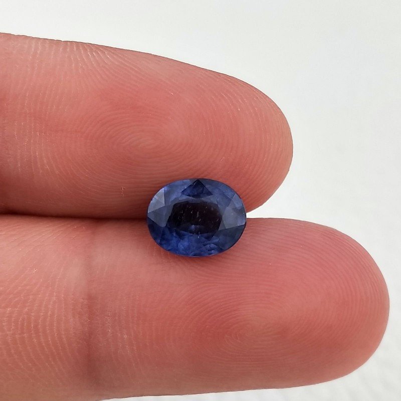 Zaffiro Naturale Trattato Taglio Ovale Sfaccettato a Mano Gemma Sciolta 9X7X4mm 2,40 Carati 1pz Zaffiro Naturale Trattato Taglio Ovale Sfaccettato a Mano Gemma Sciolta 9X7X4mm 2,40 Carati 1pz