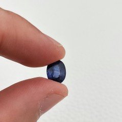Zaffiro Naturale Trattato Taglio Ovale Sfaccettato a Mano Gemma Sciolta 9X7X4mm 2,40 Carati 1pz Zaffiro Naturale Trattato Taglio Ovale Sfaccettato a Mano Gemma Sciolta 9X7X4mm 2,40 Carati 1pz