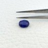Zaffiro Naturale Trattato Taglio Ovale Sfaccettato a Mano Gemma Sciolta 8X6X4mm 2,00 Carati 1pz