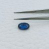 Zaffiro Naturale Trattato Taglio Ovale Sfaccettato a Mano Gemma Sciolta 8X6X4mm 2,00 Carati 1pz