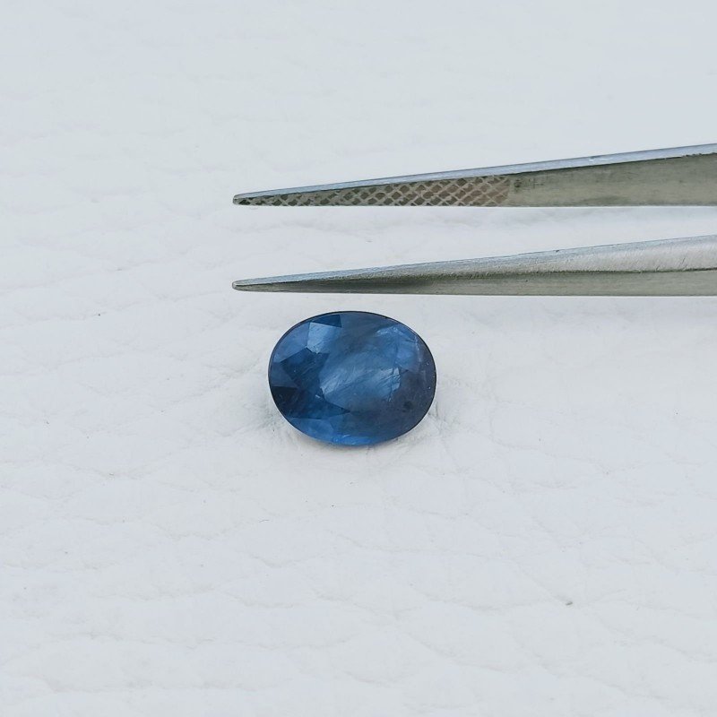 Zaffiro Naturale Trattato Taglio Ovale Sfaccettato a Mano Gemma Sciolta 7X8X4mm 2,50 Carati 1pz Zaffiro Naturale Trattato Taglio Ovale Sfaccettato a Mano Gemma Sciolta 7X8X4mm 2,50 Carati 1pz