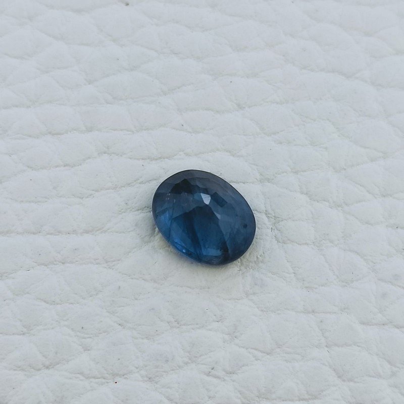 Zaffiro Naturale Trattato Taglio Ovale Sfaccettato a Mano Gemma Sciolta 7X8X4mm 2,50 Carati 1pz Zaffiro Naturale Trattato Taglio Ovale Sfaccettato a Mano Gemma Sciolta 7X8X4mm 2,50 Carati 1pz