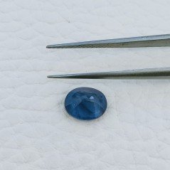 Zaffiro Naturale Trattato Taglio Ovale Sfaccettato a Mano Gemma Sciolta 7X8X4mm 2,50 Carati 1pz Zaffiro Naturale Trattato Taglio Ovale Sfaccettato a Mano Gemma Sciolta 7X8X4mm 2,50 Carati 1pz