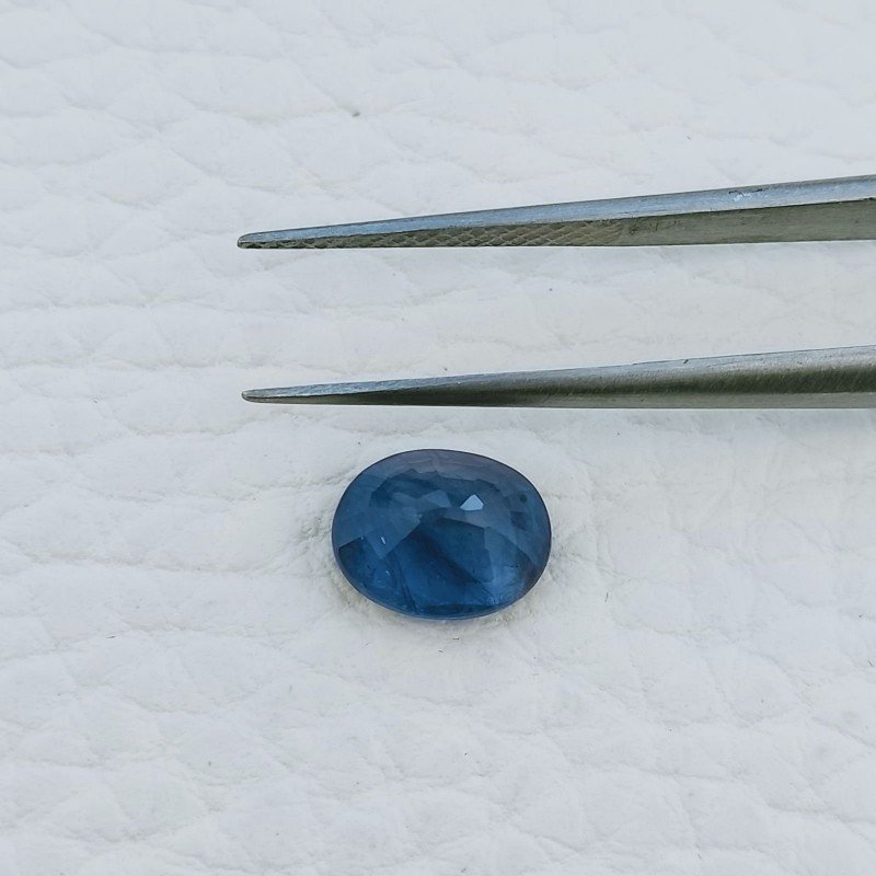 Zaffiro Naturale Trattato Taglio Ovale Sfaccettato a Mano Gemma Sciolta 7X8X4mm 2,50 Carati 1pz Zaffiro Naturale Trattato Taglio Ovale Sfaccettato a Mano Gemma Sciolta 7X8X4mm 2,50 Carati 1pz