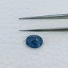 Zaffiro Naturale Trattato Taglio Ovale Sfaccettato a Mano Gemma Sciolta 7X8X4mm 2,50 Carati 1pz