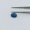 Zaffiro Naturale Trattato Taglio Ovale Sfaccettato a Mano Gemma Sciolta 6X5X3mm 1,05 Carati 1pz