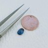 Zaffiro Naturale Trattato Taglio Ovale Sfaccettato a Mano Gemma Sciolta 6X5X3mm 1,05 Carati 1pz