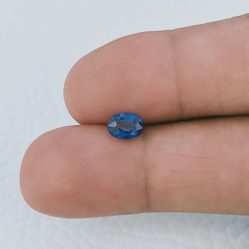 Zaffiro Naturale Trattato Taglio Ovale Sfaccettato a Mano Gemma Sciolta 6X5X3mm 1,05 Carati 1pz Zaffiro Naturale Trattato Taglio Ovale Sfaccettato a Mano Gemma Sciolta 6X5X3mm 1,05 Carati 1pz