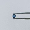 Zaffiro Naturale Trattato Taglio Ovale Sfaccettato a Mano Gemma Sciolta 6X5X3mm 1,05 Carati 1pz