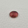 Tormalina Rosa Rubellite Naturale Forma Ovale Piatto Cabochon Liscio Fatto a Mano 12X10X5mm 4,65 ct