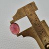 Tormalina Rosa Naturale Forma Ovale Piatto Cabochon Liscio Fatto a Mano12X10X06mm 6,35ct