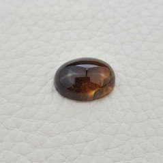 Tormalina Multicolore Naturale Forma Ovale Piatto Cabochon Liscio Fatto a Mano 16X12X6mm 10,95 ct
