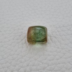 Tormalina Multicolore Naturale Forma Cuscino Piatto Cabochon Liscio Fatto a Mano 13X11X10mm 16,45 ct