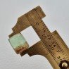 Tormalina Multicolore Naturale Forma Cuscino Piatto Cabochon Liscio Fatto a Mano 13X11X10mm 16,45 ct