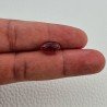 Tormalina Rosa Rubellite Naturale Forma Ovale Piatto Cabochon Liscio Fatto a Mano 12X8X5mm 4,80ct