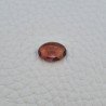 Tormalina Rosa Rubellite Naturale Forma Ovale Piatto Cabochon Liscio Fatto a Mano 11X8X4mm 3,45 ct