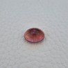 Tormalina Rosa Naturale Forma Ovale Piatto Cabochon Liscio Fatto a Mano13,50X11X8mm 8ct