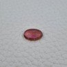 Tormalina Rosa Naturale Forma Ovale Piatto Cabochon Liscio Fatto a Mano12X8X4mm 3,60ct