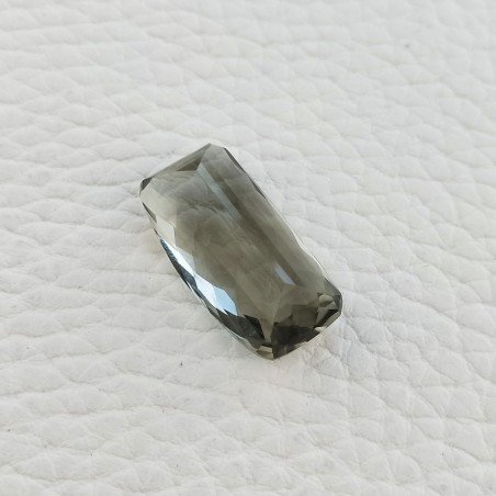 Ametista Verde Prasiolite Taglio Cuscino Sfaccettata Fatto a Mano Gemma Sciolte 23X12X9mm 20,30 Carati 1pz