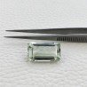 Ametista Verde Prasiolite Taglio Smeraldo Octagono Sfaccettata Fatto a Mano Gemma Sciolta 13x22mm 17,85 Carati 1pz