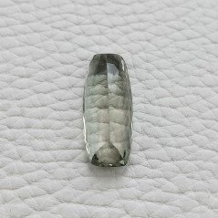 Ametista Verde Prasiolite Taglio Cuscino Sfaccettata Fatto a Mano Gemma Sciolte 26X10X7mm 14,65 Carati 1pz